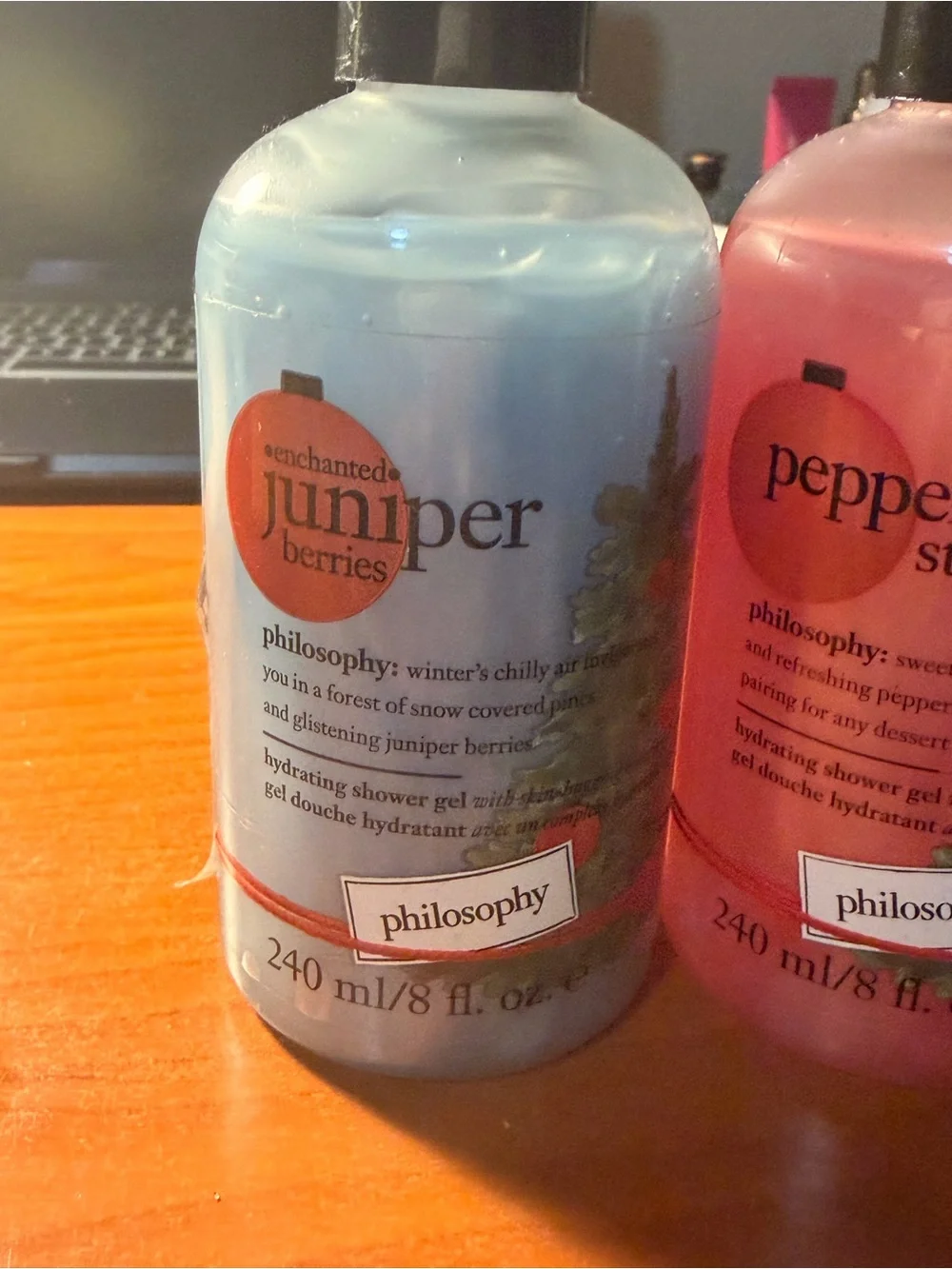 Philosophy Peppermint Stick Body Wash - Pink Bottle
